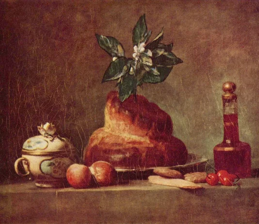 The Brioche by Jean-Baptiste Siméon Chardin, 1763